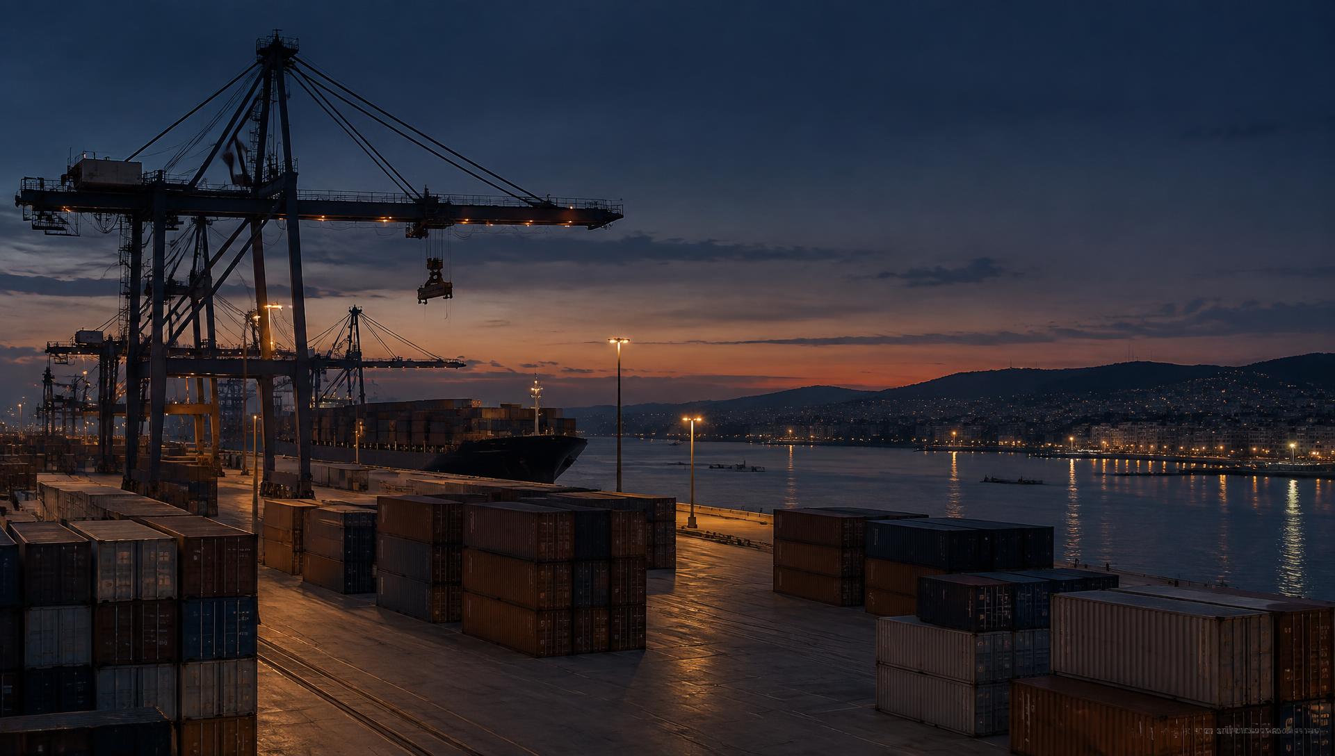 Λιμάνι εμπορευματοκιβωτίων στη Θεσσαλονίκη